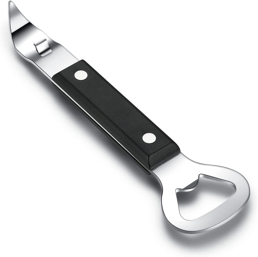 Dual-Head Can Punch Bottle Opener | Stainless Steel Beer & Drink Opener for Home, Kitchen, and Bar Use