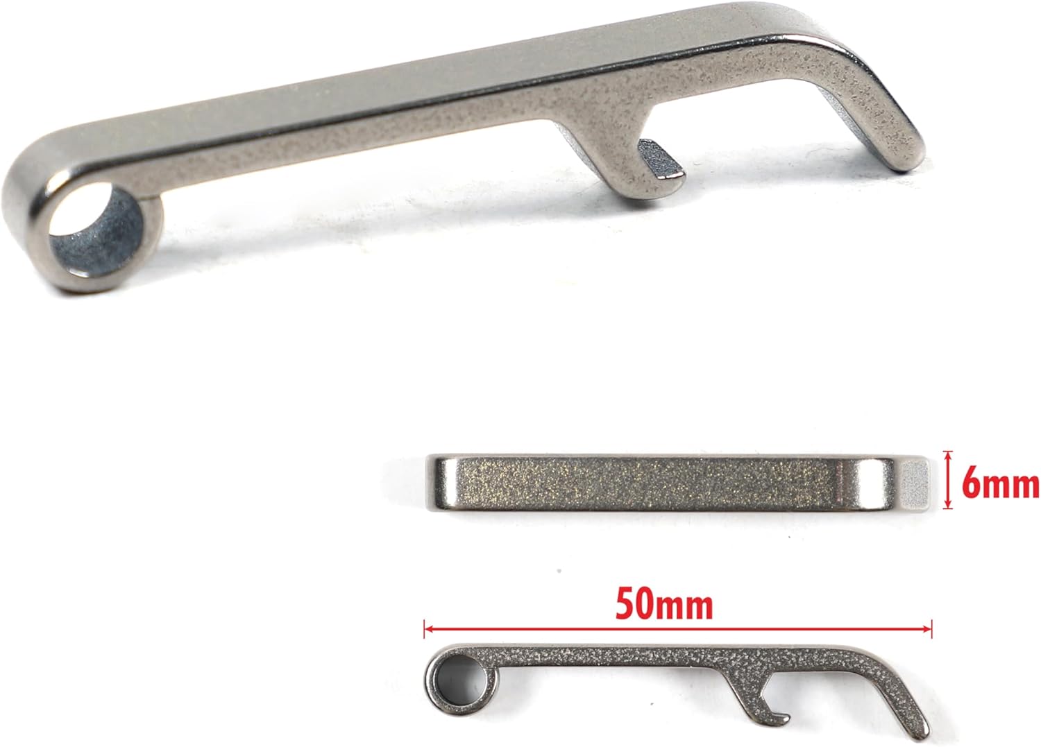 Mini Metal Bottle Opener | Keychain Portable Beer & Drink Opener for Daily Use, Travel & Outdoor