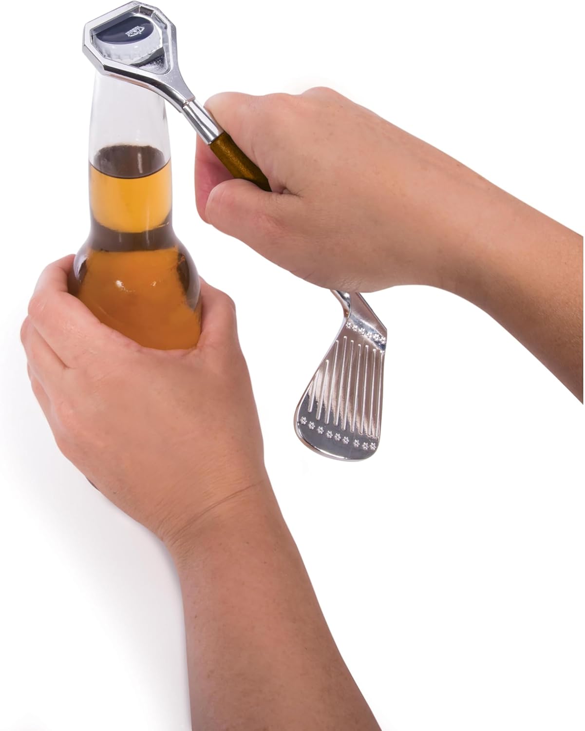 Golf Club Bottle Opener | Creative Stainless Steel Beer & Drink Opener, Fun Gift for Parties & Golf Lovers